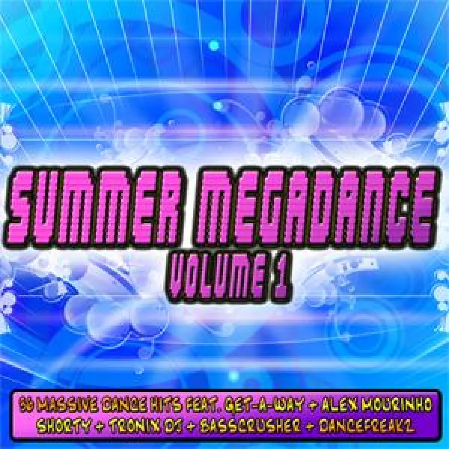 Summer Megadance Vol. 1 - Various Artists (Albumcover/Abdruck honorarfrei)