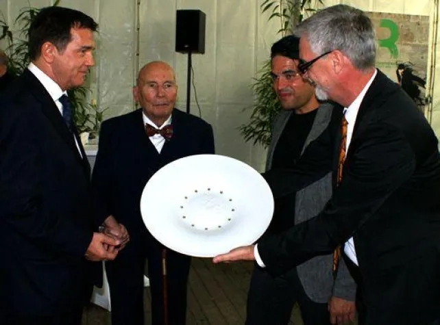 Bild: Kultur schafft Toleranz -? KulturPreis Europa an Hans Werner Henze