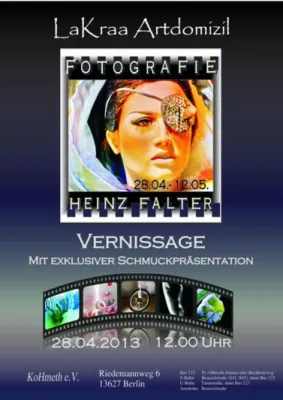 Bild: Fotoausstellung mit Schmuckpräsentation 28.04 Riedemannweg 6, 13627 Bln