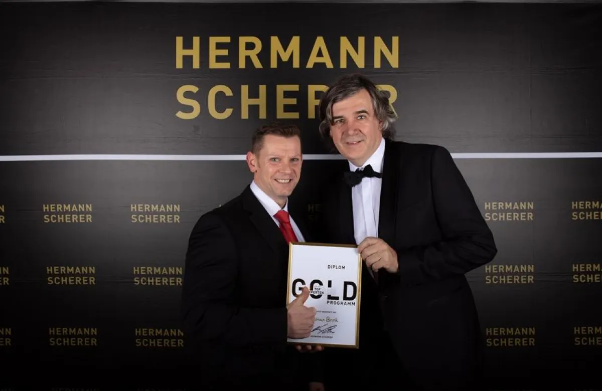 Bild von Holger Bulk(v.l. Ch. Brink, H. Scherer)