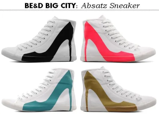 Bild: Be&D Big City Sneaker: Komfortable Sneaker mit 13 cm Absatz