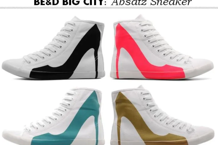 Be&D Big City Sneaker: Komfortable Sneaker mit 13 cm Absatz Bild: Be&D Big City Sneaker: Komfortable Sneaker mit 13 cm Absatz