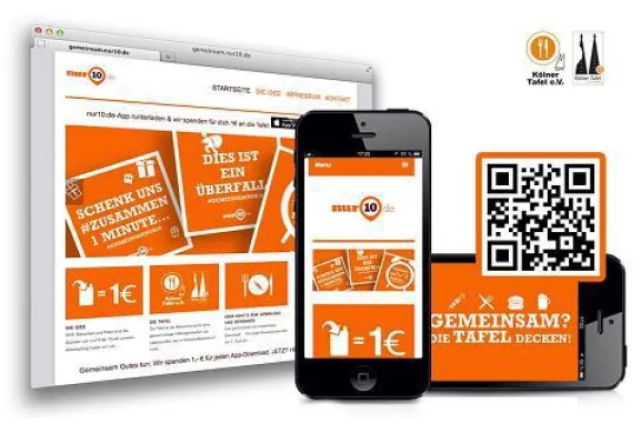 nur10.de: Mobile Spendenaktion für die Kölner Tafel e.V. ist beendet Bild: nur10.de: Mobile Spendenaktion für die Kölner Tafel e.V. ist beendet