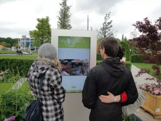 Bild: wizAI nach deutschen Gartenschauen auch auf der Floriade 2012 in den Niederlanden vertreten