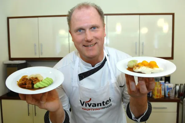 Bild: Schonend und spektakulär: Smoothfood hält Einzug in Vivantes-Pflegeeinrichtungen