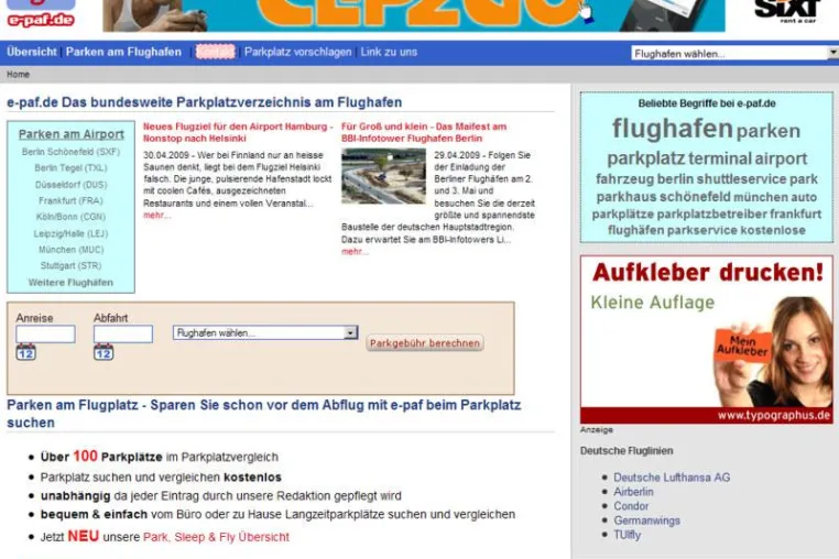 Bild: Parken Flughafen München – Gibt es eine preiswerte Alternative?