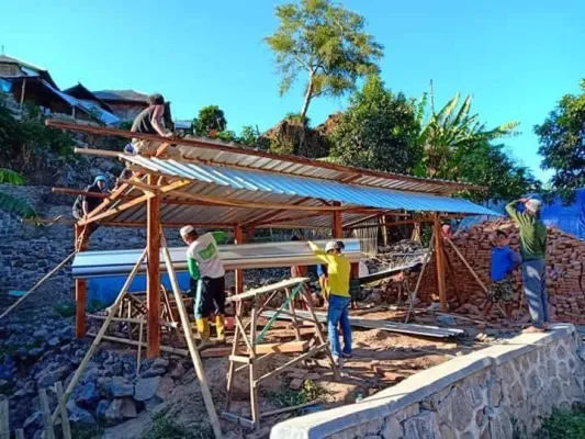 Bild: Aufbauhilfe nach Erdbeben auf Indonesiens Insel Lombok