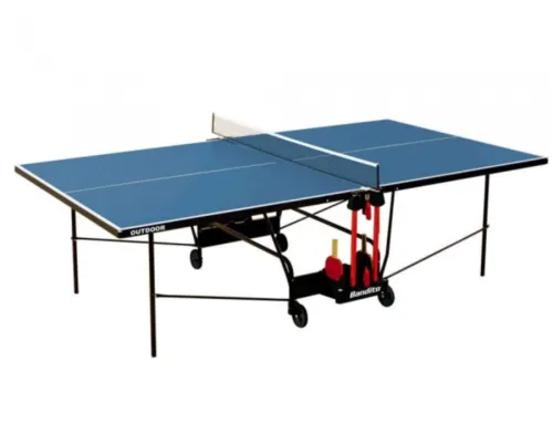 Bild: TISCHTENNISPLATTEN WETTERFEST, TISCHTENNISNETZ, BÄLLE, SCHLÄGER