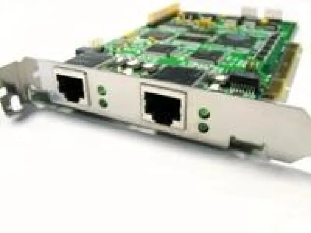 Neue 2-fach E1-Karte für Asterisk mit DSP Echo Cancellation Bild: Neue 2-fach E1-Karte für Asterisk mit DSP Echo Cancellation