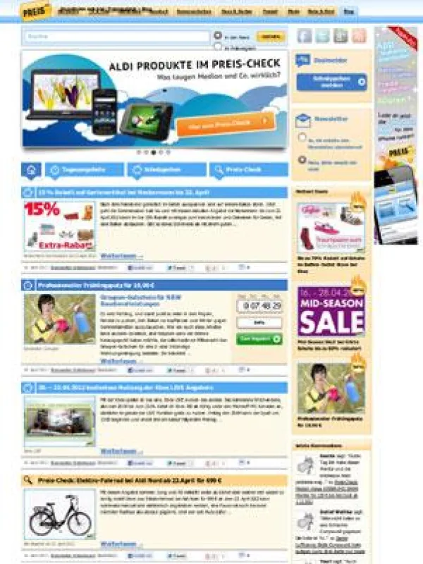 screenshot Blog