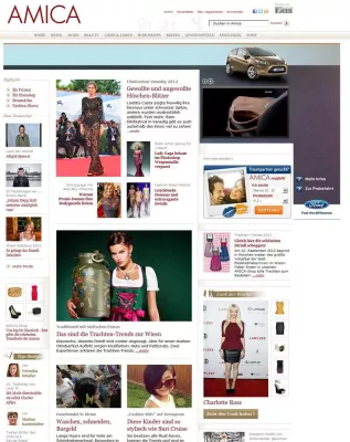 Bild: Rebrush ermöglicht brandingstarke Anzeigenformate: AMICA Online macht sich für Werbekunden hübsch