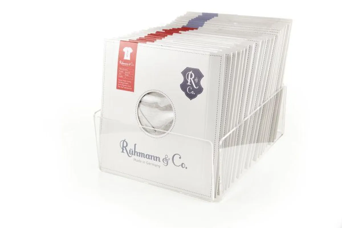 Fertig verpackt: Die Rühmann & Co. Shirts in Plattencovern