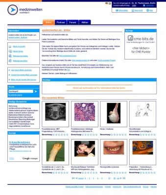 Bild: Kostenlose medizinische Web 2.0-Bilddatenbank im Internet