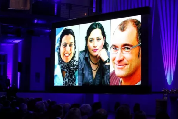 Goldene Victoria für mutige Journalisten Bild: Goldene Victoria für mutige Journalisten