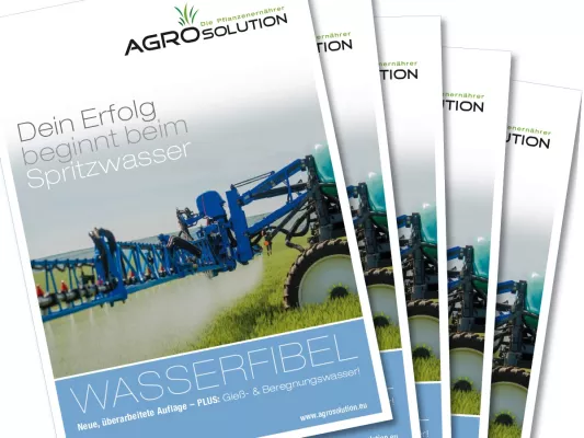 Wasserkonditionierung - die Wasserfibel von AGROsolution bietet wertvolles Wasser-Wissen Bild: Wasserkonditionierung - die Wasserfibel von AGROsolution bietet wertvolles Wasser-Wissen