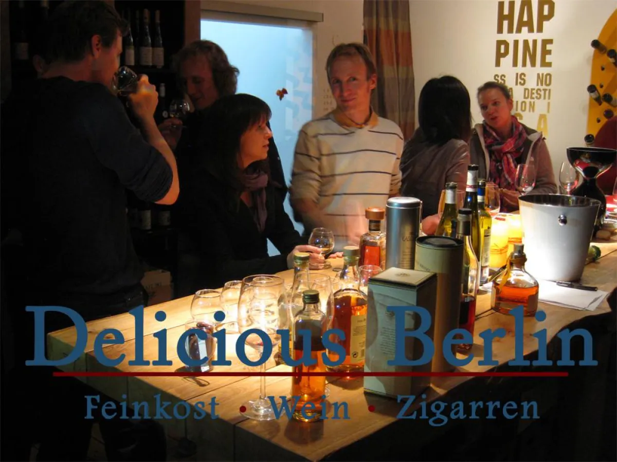 Whiskyseminar bei Delicious Berlin in Wilmersdorf