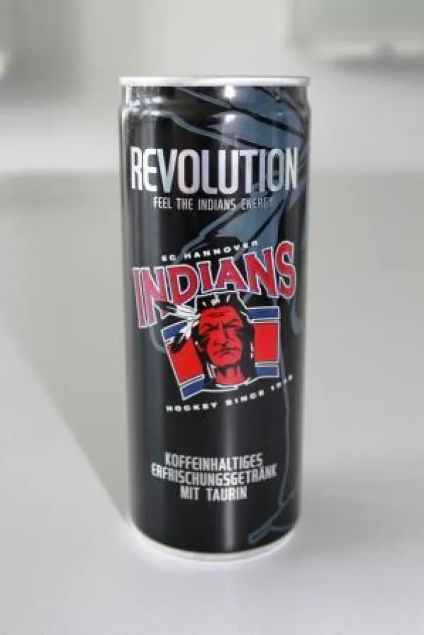 REVOLUTION - Der neue Energy Drink im Indianerland