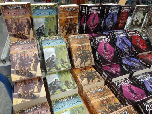 Bild: Fantasy-Reihen aus dem Feder & Schwert- Verlag bei Arvelle