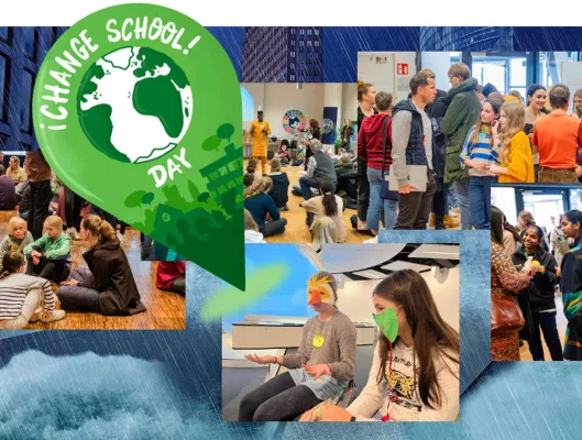 Bild: Klimastadtvertrag nicht ohne Bildung für eine nachhaltige Zukunft  – ¡Change School! Day 2024 im Lust Auf Life
