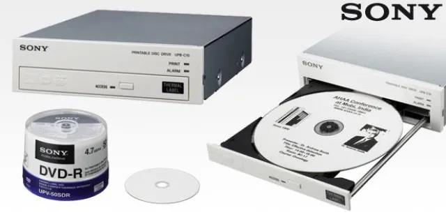 Bild: Neuer Sony DVD-Brenner der auch drucken kann