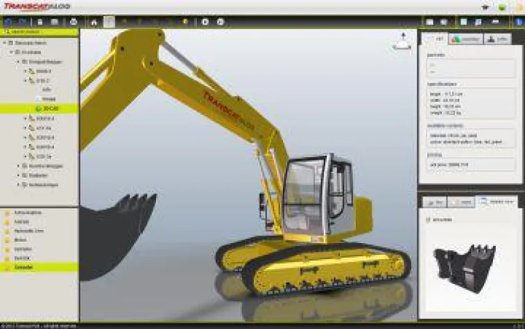 Bild: Transcatalog - Einfaches Publizieren von 3D-CAD-Modellen ohne Programmieraufwand