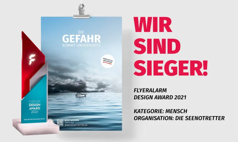 Bild: Der diesjährige FLYERALARM Design Award geht an...