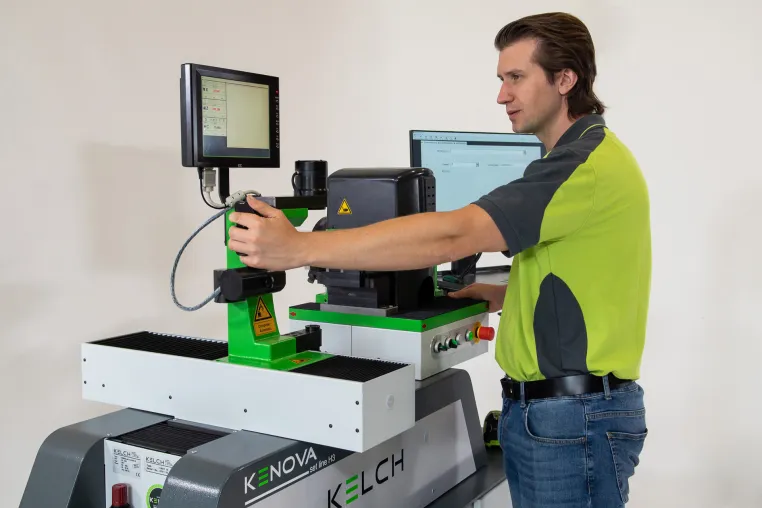 Hohe Flexibilität bei der Werkzeugeinstellung: KENOVA set line H343 Bild: Hohe Flexibilität bei der Werkzeugeinstellung: KENOVA set line H343