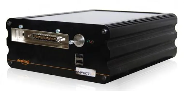 Bild: Embedded-PC mit Intel Atom D525 Prozessor und integriertem PCI-Express (PCIe) Steckplatz