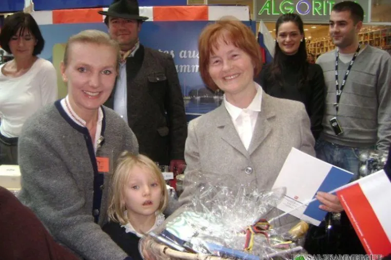 Bild: Gmunden repräsentierte das Salzkammergut am Weihnachtsbazar des International Women's Club Zagreb