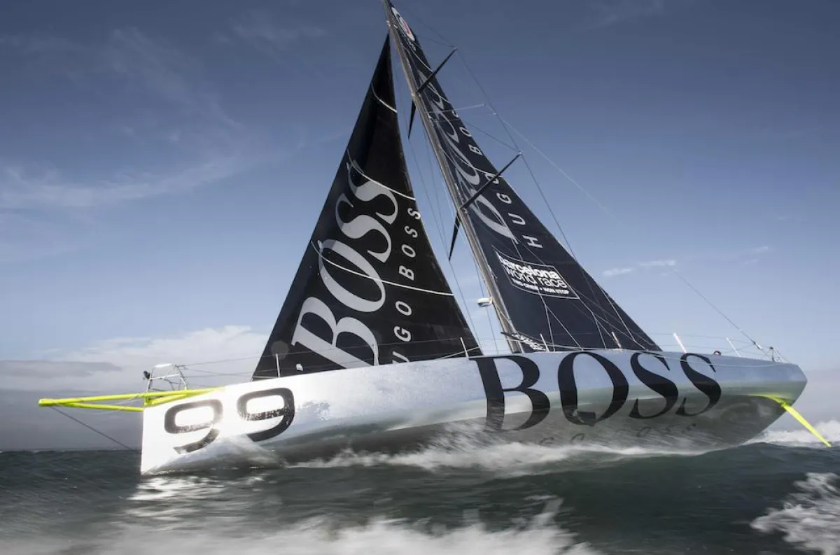Gleistein Ropes Sponsorvertrag mit Alex Thomson Racing an Bord von HUGO BOSS