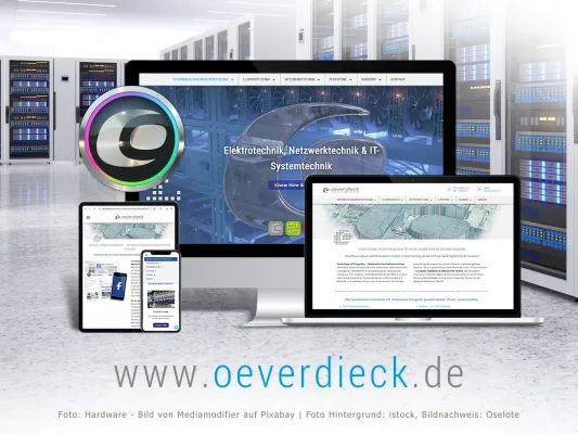 Bild: Hamburg - Weblaunch bei Oeverdieck Nachrichtentechnik | Thomas Oeverdieck – E-Technik, Netzwerke & IT-Systeme
