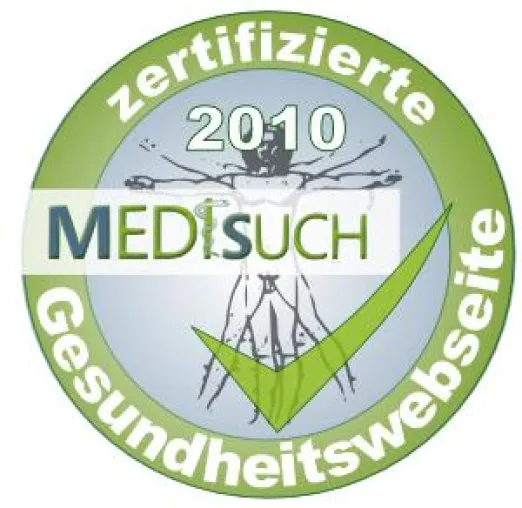 Bild: Gesundheitsinformation "pharmafrei". (Zertifizierungs)Zeichen setzen mit MediSuch.