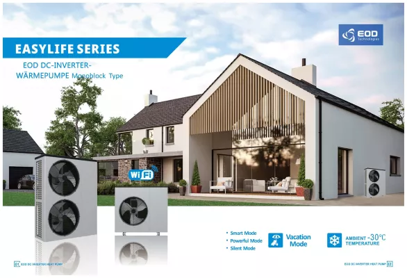 EOD Technologies erhöht Wärmepumpenproduktion und beliefert europaweit weitere Kundengruppen Bild: EOD Technologies erhöht Wärmepumpenproduktion und beliefert europaweit weitere Kundengruppen