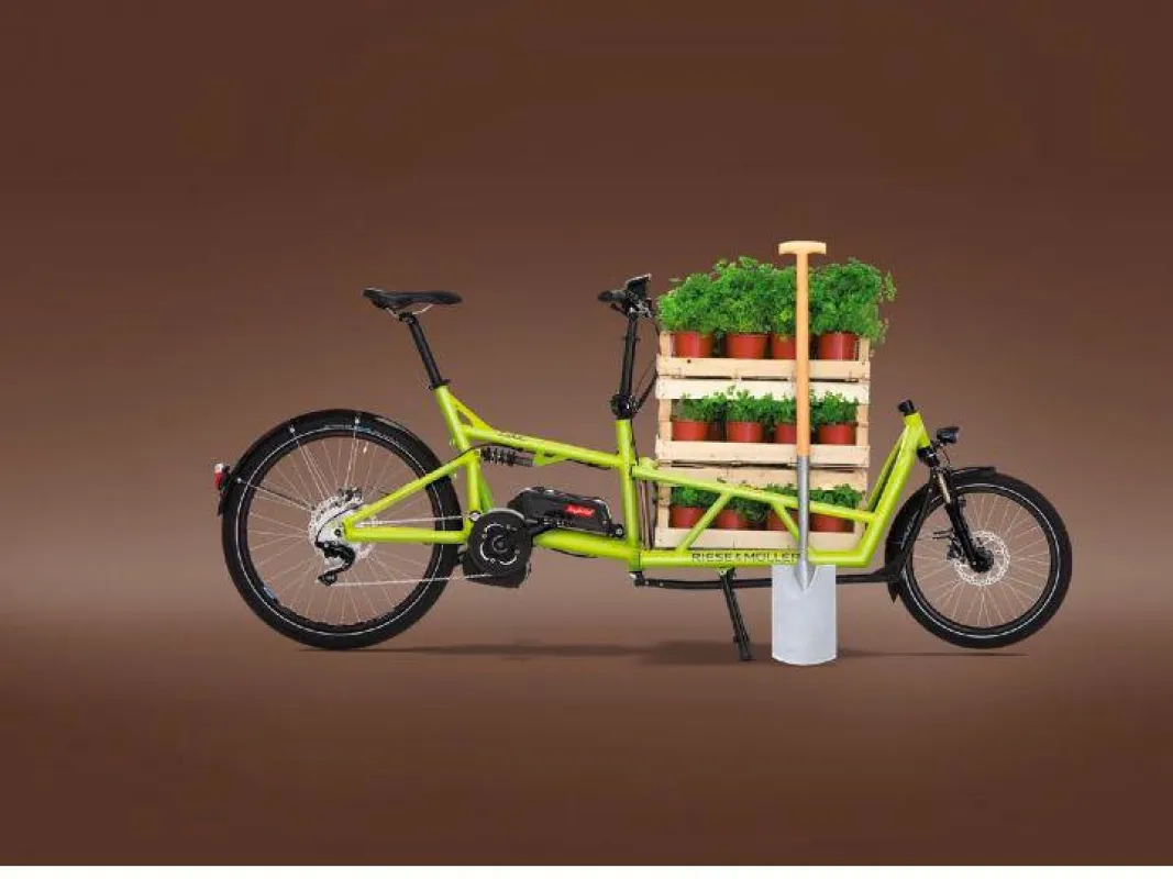 Lastenrad von Riese & Müller zum Mieten