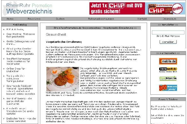 Bild: Vegetarische Ernährung