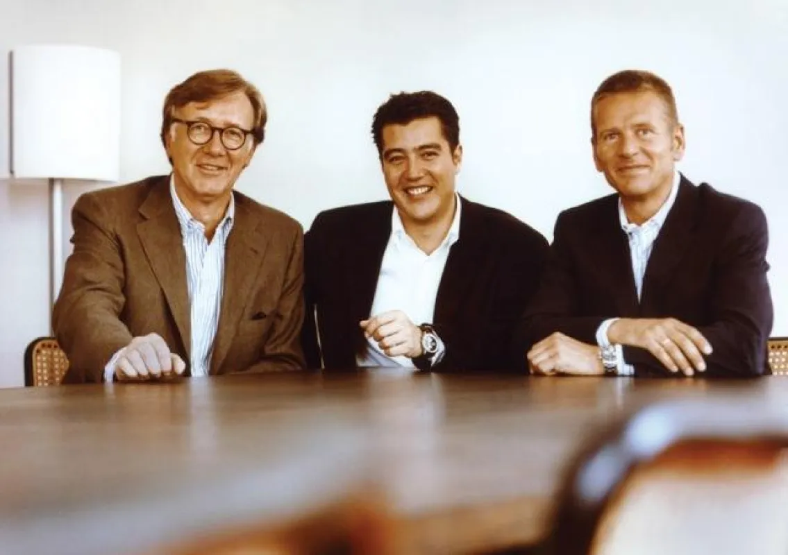 Die Gesellschafter Fred Baader, Matthias Berger und Dr. Oliver Hermes freuen sich über den positiven Jahresabschluss 2007