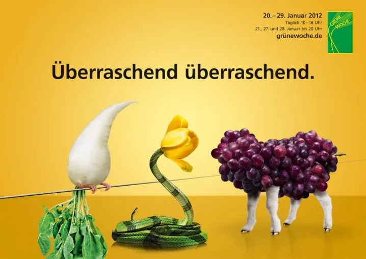 Bild: Überraschend neue Kampagne für Internationale Grüne Woche