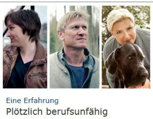 Bild: Berufsunfähigkeit - da geht es um Existenzen