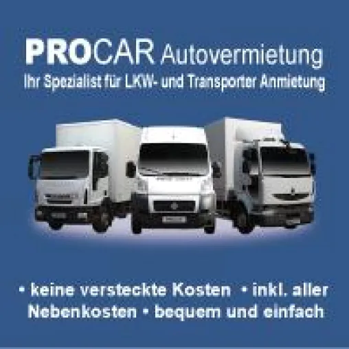 Bild: Procar Autovermietung in Augsburg - Jetzt mit intelligenter Online-Fahrzeugsuche im Internet.