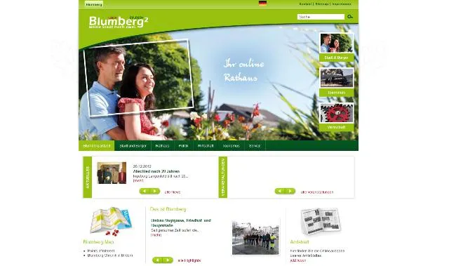 Bild: Großstadttauglich: Matoma setzt die Stadt Blumberg online in Szene.