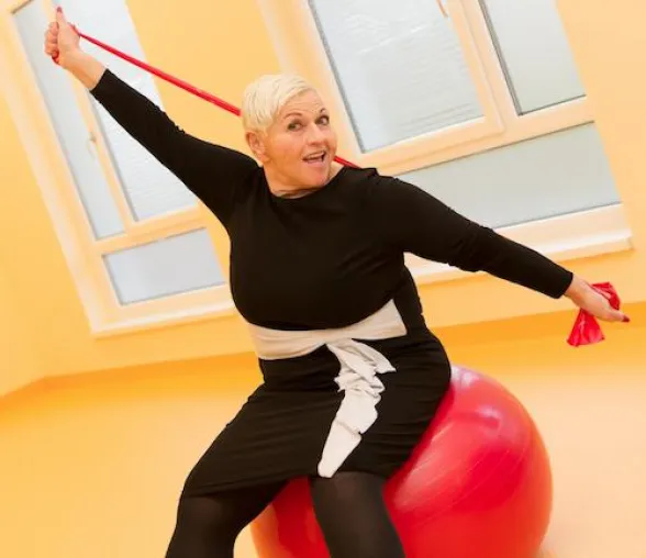 Bild: Neue Gymnastik DVD von Therapeuten und Jazz Gitti