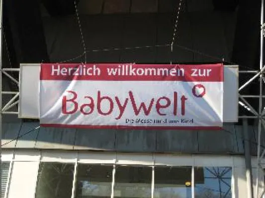 shogazi ® vor Ort auf der Babymesse im Olympiapark in München Bild: shogazi ® vor Ort auf der Babymesse im Olympiapark in München