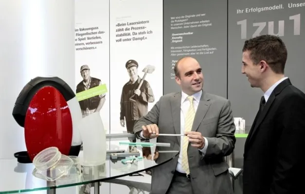 Bild: 1zu1 baut Prototypen aus lebensmittelechten Kunststoffen und Silikonen