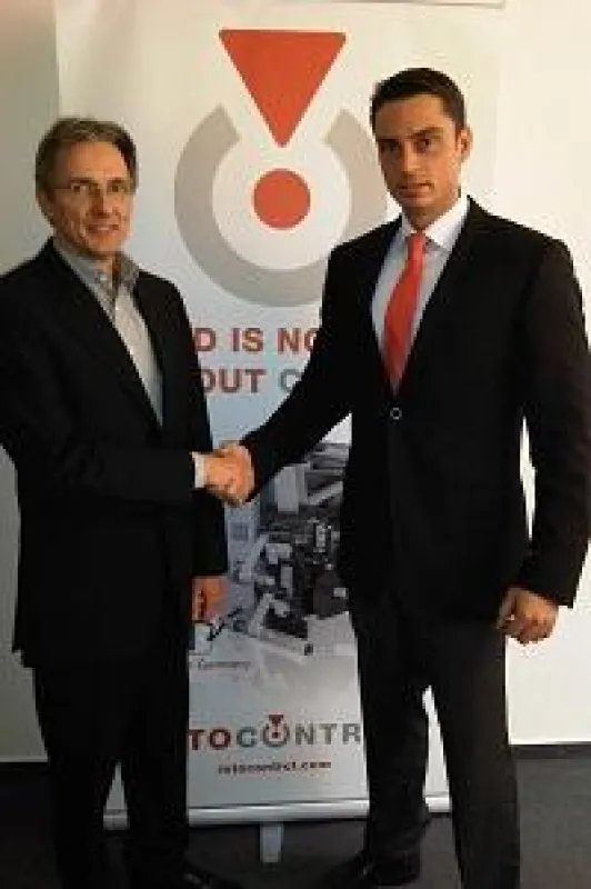 Peer Gronkowsky, ROTOCONTROL Operations Manager und Marco Aengenvoort, ROTOCONTROL Managing Director