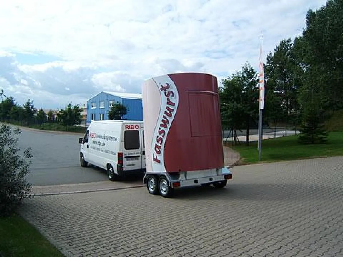 CuteBogie mobiler outdoor Kiosk