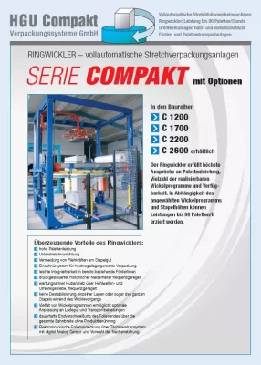 Bild: HGU Compakt Verpackungsanlagen - Ein Unternehmen mit innovativer Abwicklung