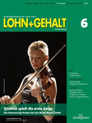 Bild: Trendindex LOHN+GEHALT / Outsourcing in der Entgeltabrechnung