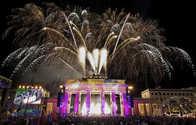 Bild: WELCOME NIGHT zur 12. IAAF Leichtathletik WM berlin 2009 ein voller Erfolg