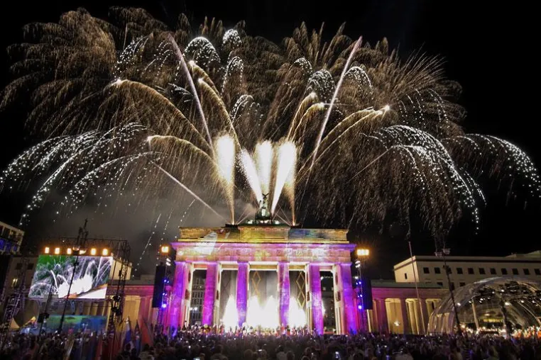 Bild: WELCOME NIGHT zur 12. IAAF Leichtathletik WM berlin 2009 ein voller Erfolg