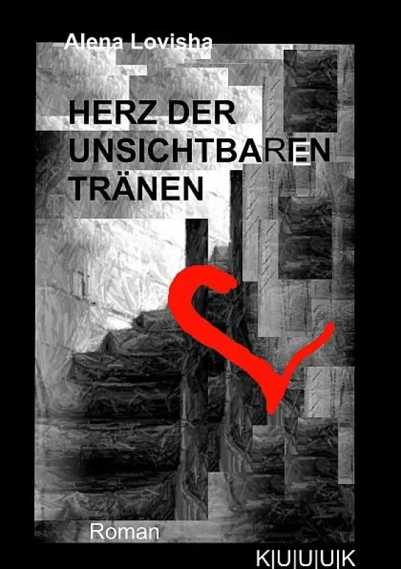 Alena Lovisha hat die Treppe in den Keller für das Cover von HERZ DER UNSICHTBAREN TRÄNEN selber gezeichnet